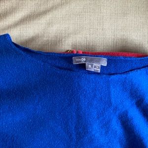 Vince sweater, cobalt blue, super soft